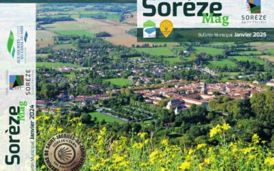 Sorèze Mag 2025 : bulletin municipal en ligne